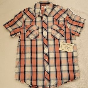 Plaid polo